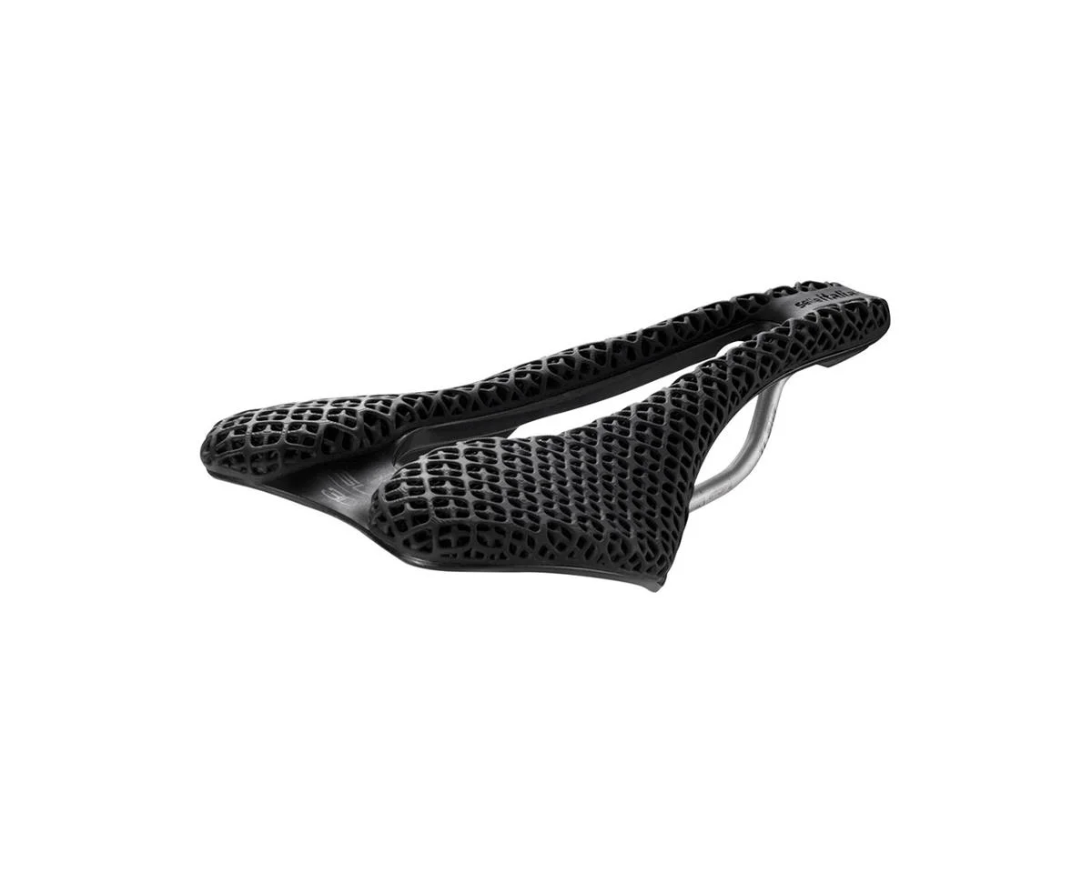 Selle Italia SLR Boost 3D Ti 316 Superflow Saddle (Black) (Titanium Rails) (L3) (145mm)